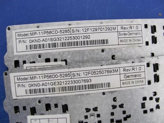 №166-8 клавіатура робоча MP-11P56CD-5285 для MEDION AKOYA S4211 S4216 MD99080 DNS B34Y оригінал Де купити