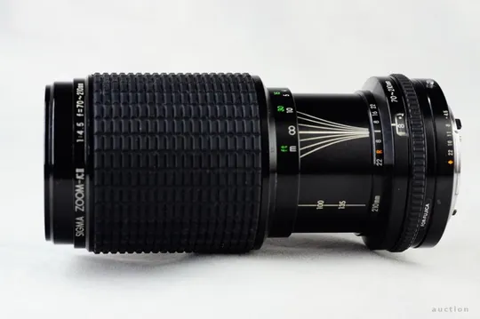 Купити Fujica DM телеобъектив Sigma 70-210mm/4.5 MC Zoom-KII Ф52мм