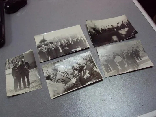 фотография герой советского союза гсс лот 5 шт №12076 Ціна