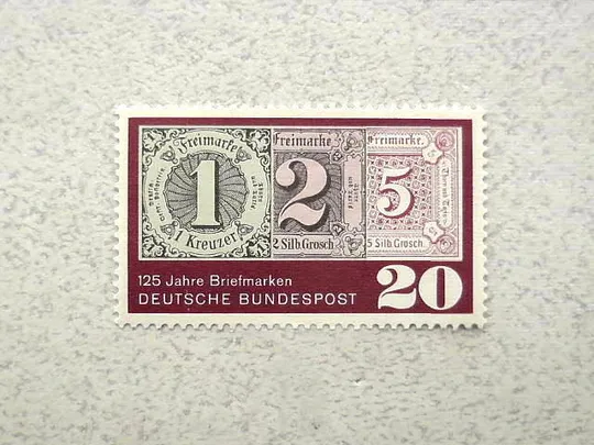 Поштова марка Німеччина ФРН 1965 рік ** Ціна