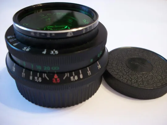 Купити Объектив Индустар-50-2, М-42, обе крышки оригинальные, cветофильтра-Нет , как нов , No-7848644