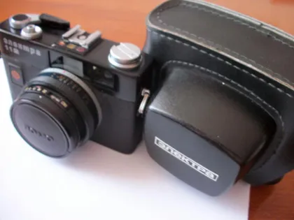 фото, Фотоаппарат Электра-112[Футляр] в такой сохранности нет-и проверен с батарейками [поставлены]