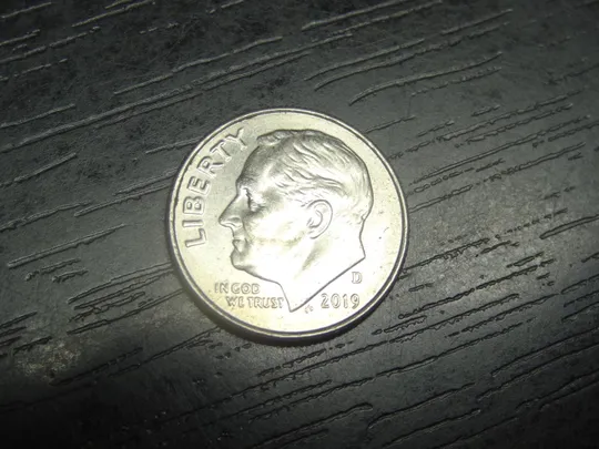 1 дайм 2019 D США Ціна