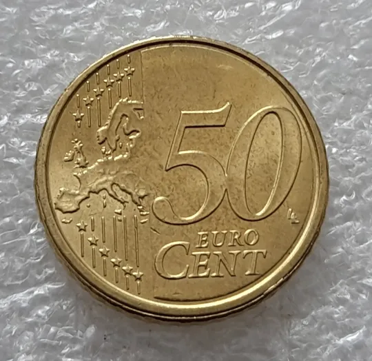 Купити (5417) 50 євроцентів 2022 Італія (50 евроцентов 2022 Италия)