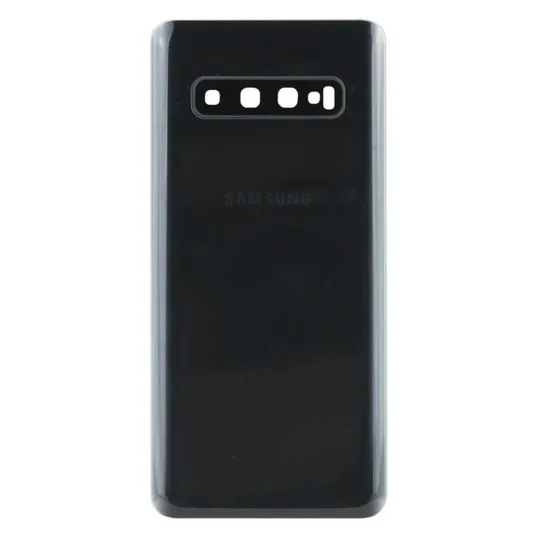 Задня частина корпусу Samsung Galaxy S10 SM-G973 Black (з склом камери) Ціна
