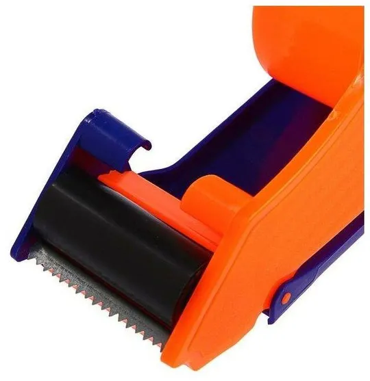 Диспенсер-пистолет для канцелярского скотча 16*6*8 см ширина лезвия 5 см Недорого