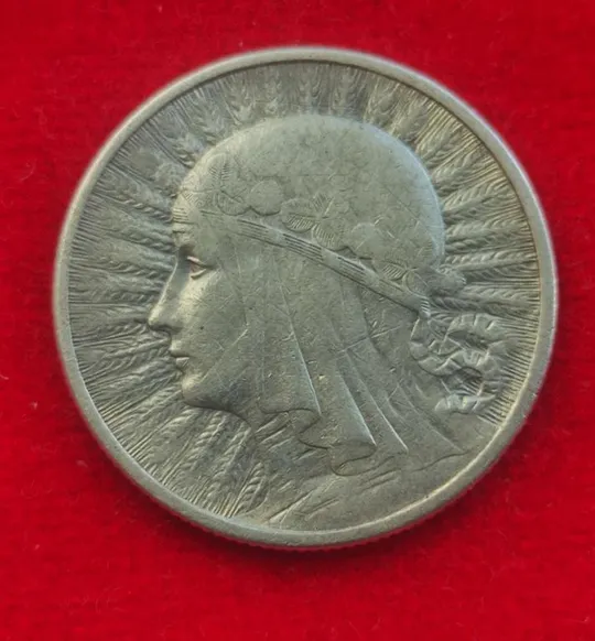 2 злотых 1934 года монета серебро Ядвига Польша dv627. Ціна