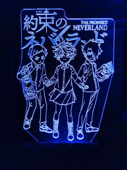 Акриловий світильник-нічник Обіцяний Неверленд синій tty-n000933 Ціна