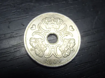 фото, 2 крони Данія 2005