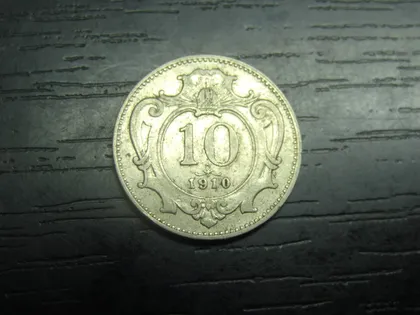 фото, 10 гелерів 1910 Австро-Угорщина