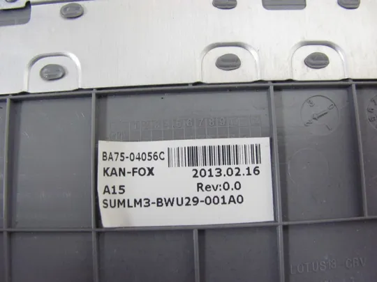 550-13 Кришка панель палмрест тачпад клавіатура робоча BA75-04056C для SAMSUNG NP535 NP535U3C NP530 NP530U3C 530U 535U оригінал Недорого