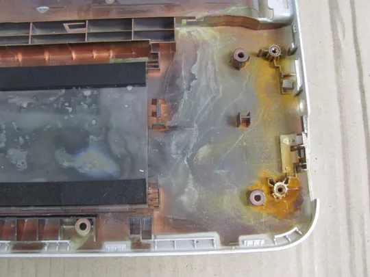 номер0297-1  Кришка дно піддон корпуса Нижний корпус (дно) для ноутбука Низ дно поддон Нижняя часть EAY17005050  для HP Pavilion 17-F   оригінал в Україні