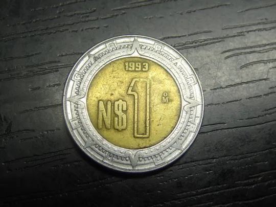 1 новий песо Мексика 1993 Ціна