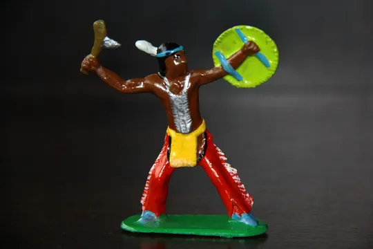 индеец с томагавком Польша 65-70мм КОПИЯ Ціна