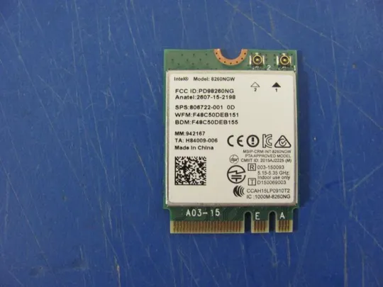 Купити №270-12 Wi-Fi адаптер 8260NGW для FUJITSU LIFEBOOK E736 E746 оригінал