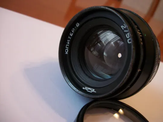 Купити Объектив Юпитер-8, M-39, черный, No-7708055 Цена минимальная