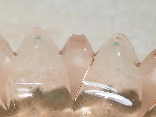 Креманки розетки піалки міні набор 3шт карамельне кольорове старе скло Вживане Продаж