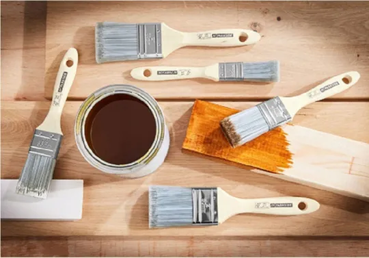 Малярні пензлі Parkside набір 5 шт для дисперсійних фарб, лаків і глазурі Де купити