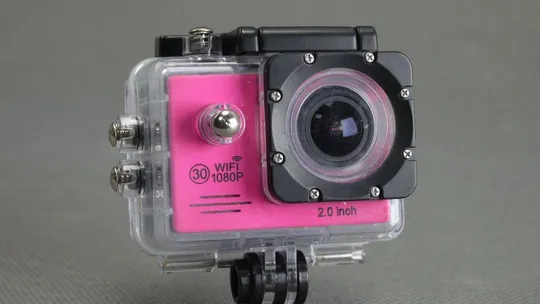 Экшн камера Lightdow 1080p WiFi action camera (розовый) + водонепроницаемый кейс Ціна