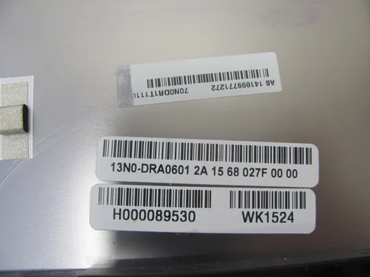 номер0939-3 корпус кришка палмрест тачпад Палмрест корпус топкейс палмрест для ноутбука Верхняя панель палмрест cover-C H000089530 13N0-DRA0601 для Toshiba Satellite e40w, e45w оригінал Торговий майданчик