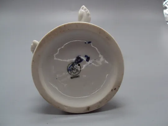 Подсвечник фигура фарфор Германия Metzler with ortloff 1940 мальчик путти ребенок 14,5 см №15457 Торговий майданчик