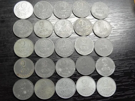 Купити 2 оре Данія (порічниця) 25шт, всі різні