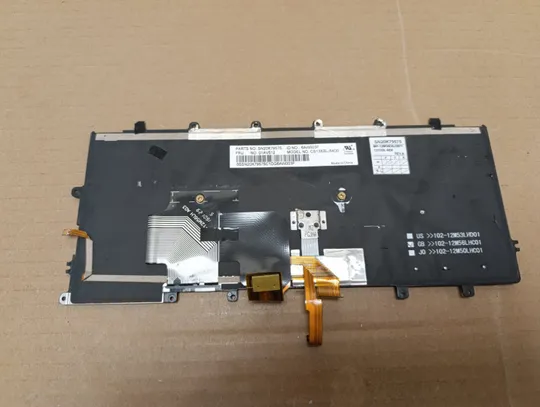 Купити номер1044-7 клавіатура з підсвіткою 01AV512 04X0189 +шлейф підключення клавіатури для Lenovo ThinkPad X240 X250 X260 X270 оригінал