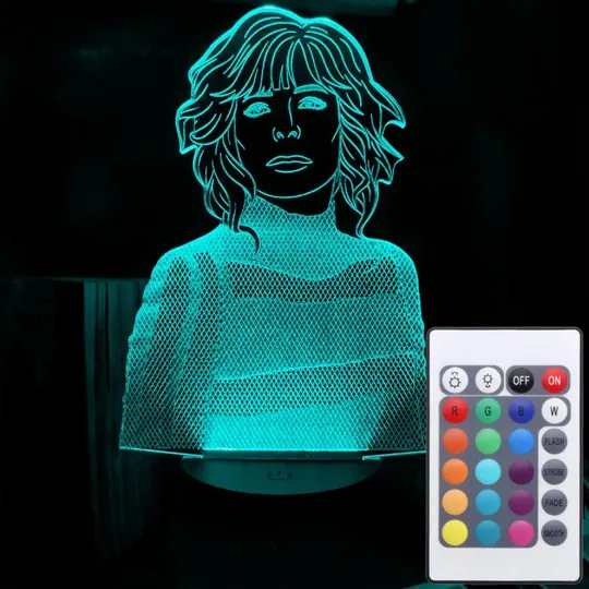 Акриловий світильник-нічник з пультом 16 кольорів Mylene Farmer tty-n002177 Ціна