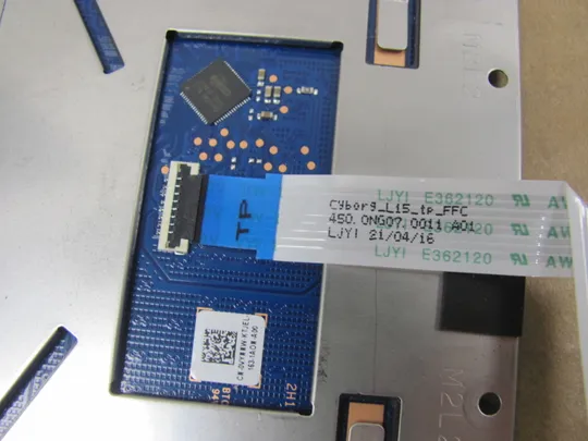 821-3 тачпад з кріпленням  0GGM3H 0VYNNW 450.0NG07.0011  для DELL Latitude 3520 3420 E3420 E3520 оригінал Інтернет-аукціон