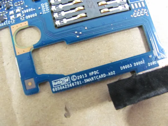 Купити 556-12 плата Card Reader 6050A2566701 для HP PROBOOK 640 645 G1 оригінал