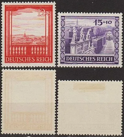 фото, 1941 - Рейх - Ярмарок у Відні Mi.804-805 *