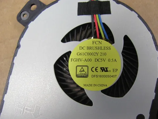 номер0831-21 Вентилятор (кулер, FAN) G61C0002Y  для  TOSHIBA TECRA A50 A50-C  Z50-C оригінал Де купити