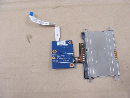 номер1038-7 плата смарт-кардрідер Smart Card Reader 48.4A021.011 01ER053 450.0AB0A.0001  для Lenovo Thinkpad T580 P52S  оригінал Ціна