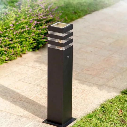 Уличный фонарь столбик 8024/60-bk-k Черный 59х14х14 см. Ціна