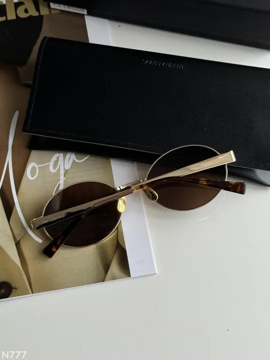 Сонцезахисні окуляри Saint Laurent SL 692 002 Brown/Gold M (EW0201) З аукціону