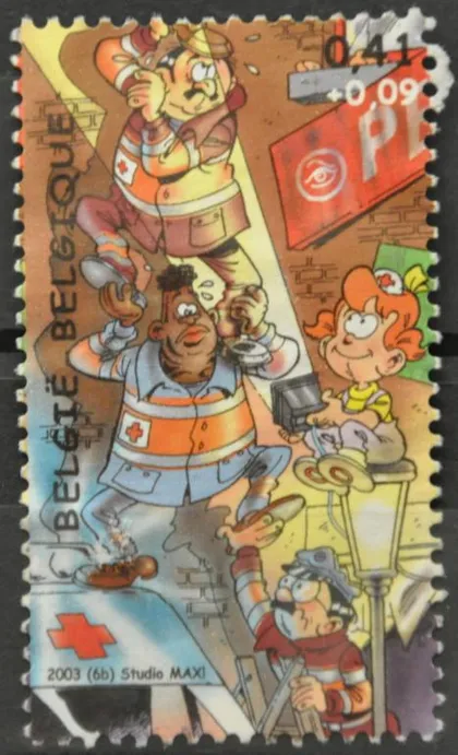 фото, Бельгия Медицина Комикс 2003