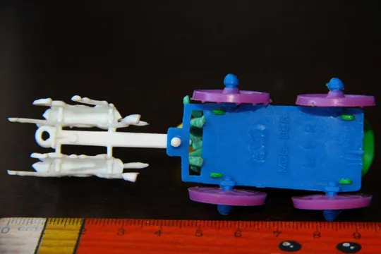 фургон кибитка повозка TEXAS с ковбоем 30-40мм ***### З аукціону