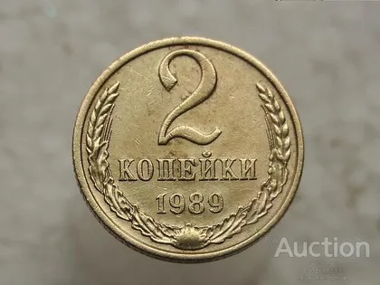 фото, 2 копійки 1989 рік СССР (717)
