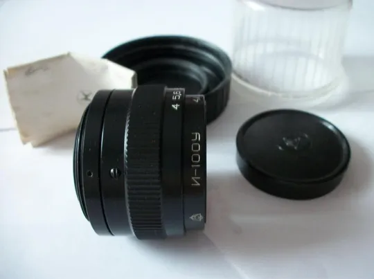 Купити Объектив Индустар-100У , М-42,  паспорт , как новый , No-860876 [полный комплект-таких нет]