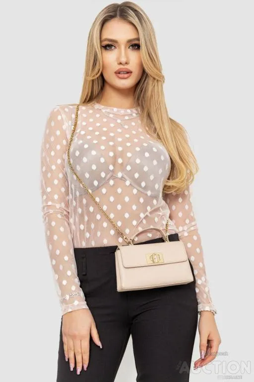 Боди, цвет персиковый, 115R0561-2 Ціна