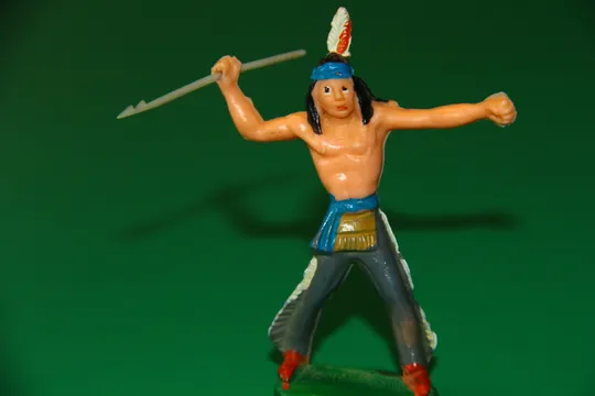 індіанець ГДР №050 ЖОВТИЙ ВОВК Георг Блехтшмідт РІДКІСНІ КОЛЬОРИ оригінальний спис Ціна