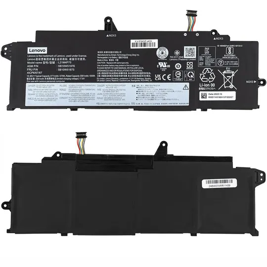 Оригінальна батарея для ноутбука Lenovo L21M4P75 (ThinkPad T14s Gen 3, ThinkPad T14s Gen 4) 15.36 3700mAh 57Wh Black Ціна