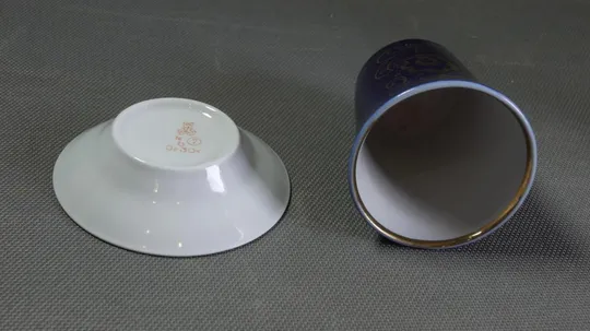 Купити Чашка с блюдцем советский фарфор БУ горнятко Бронниця с блюдцем Добруш Білорусь