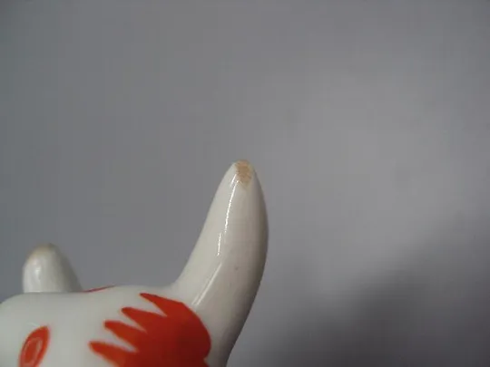 Фигура фарфор статуэтка миниатюра Киев бык бычок высота 5 см, длина 11 см №13751 Продаж