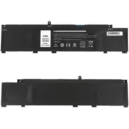 фото, Батарея для ноутбука DELL MV07R (G3 15 3500, G5 5590, G5 5500, G5 5505, G7 7590, G7 7790, G3 3590) 15.2V 400mAh 61Wh Black