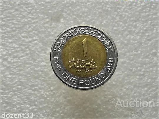 Купити 1 фунт 2020 рік Єгипет (906)