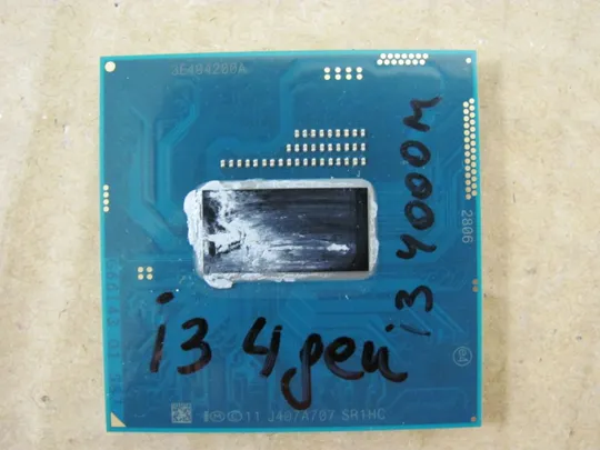 Процесор Intel Core i3-4000M SR1HC З аукціону