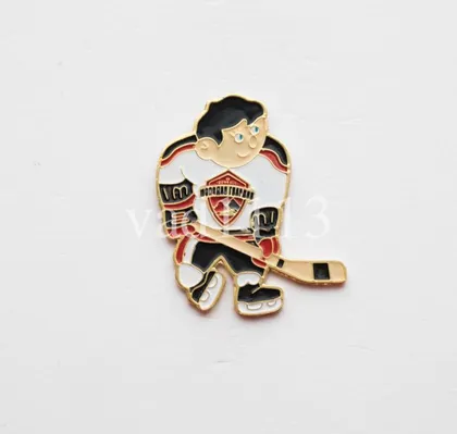 фото, значок хоккей  ХК Молодая Гвардия Донецк Украина