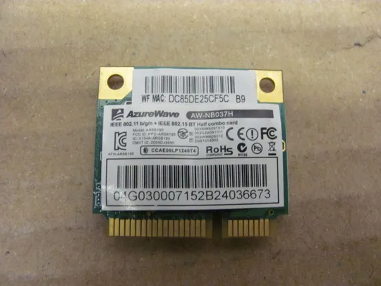 Купити 553-19 WI-FI модуль AZURE WAVE AW-NB037H для Asus P53 P53E P53SJ K53 X53 A53 оригінал