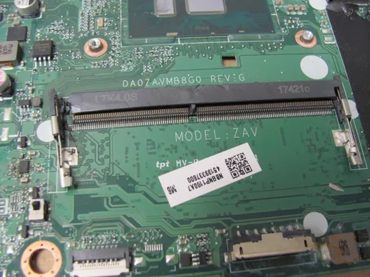 712-19 материнська плата DA0ZAVMB8G0 SR2UW I3-6006U  для  Acer Aspire 3 A315-51 N17Q1  оригінал Інтернет-аукціон